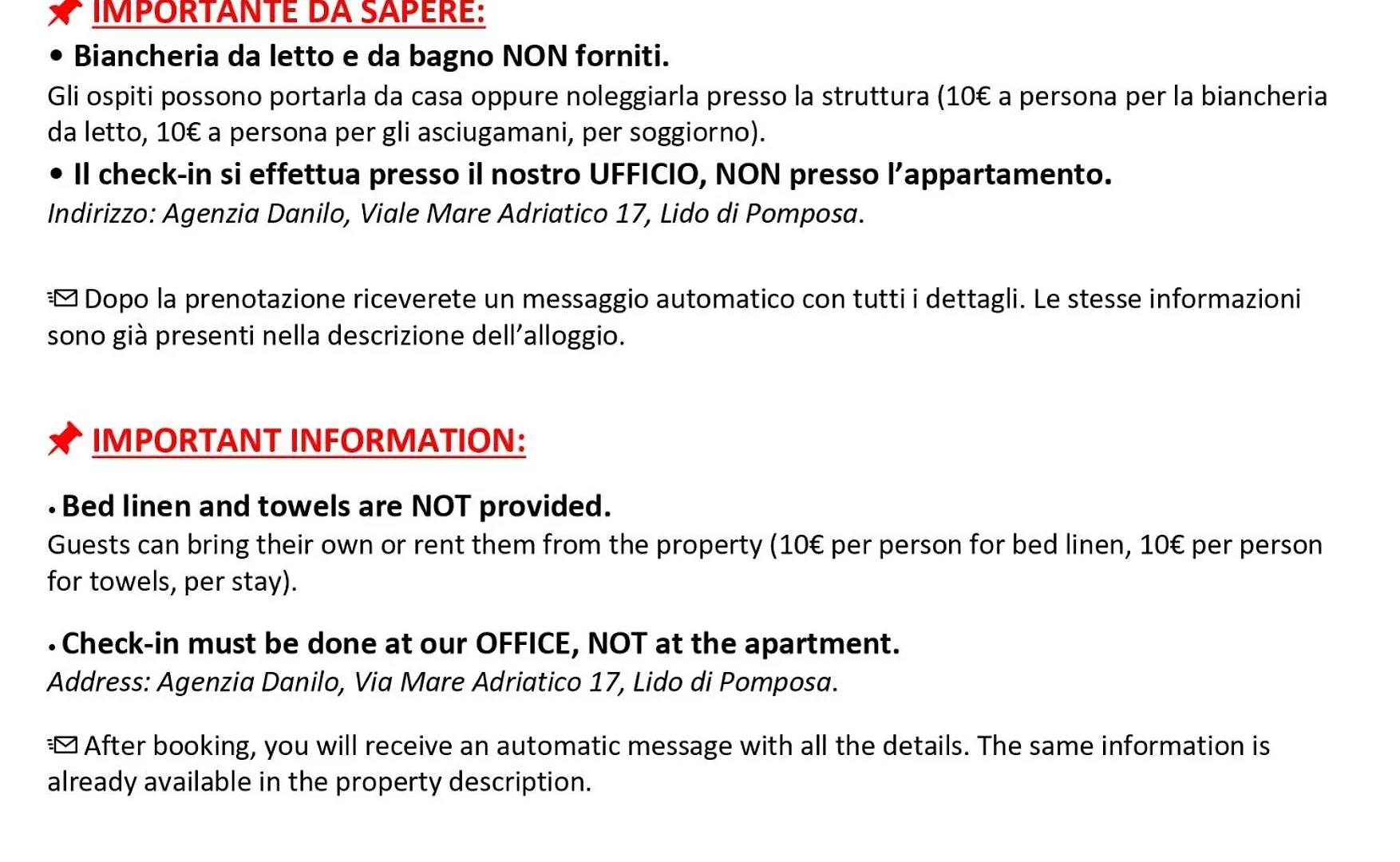 Feriehus Luisa 5B Villa Lido di Pomposa